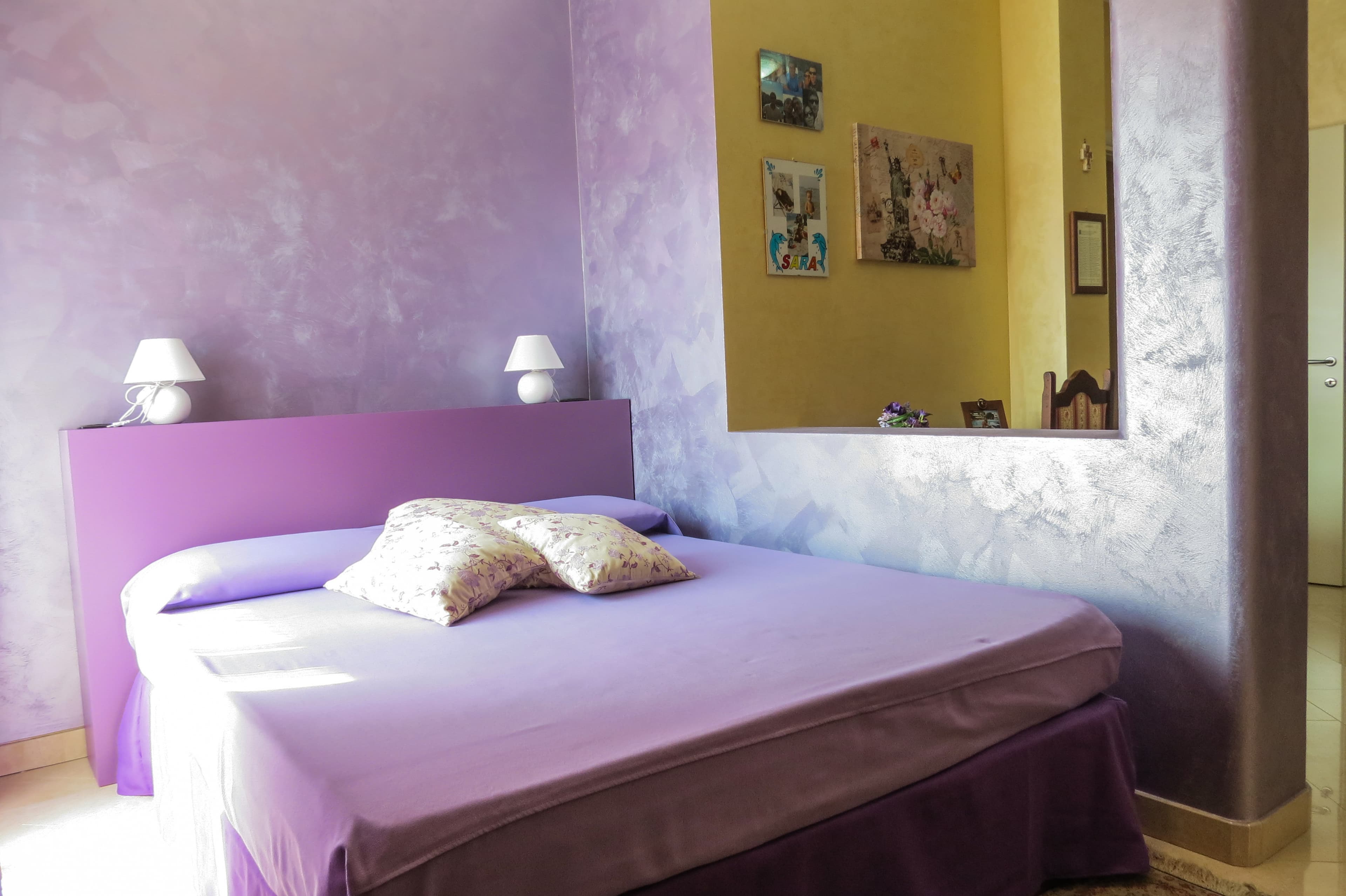 B&B Gledizia, Stanza con due letti king size in Credaro, Bergamo