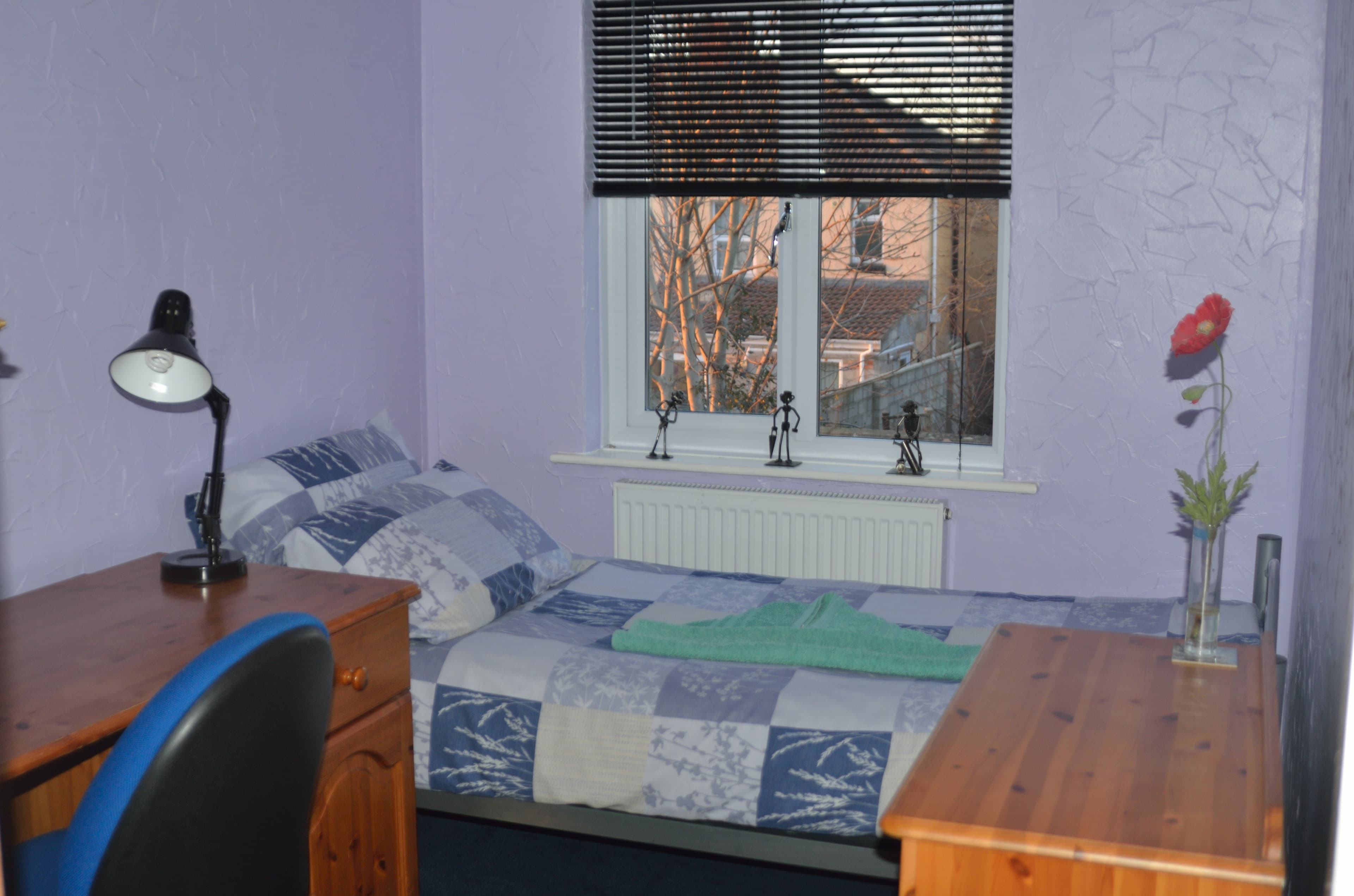 Cosy single room with breakfast in Eastville, Bristol