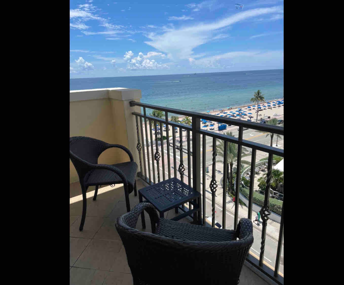 2 Room Suite on the Ocean with Large Balcony in Fort Lauderdale, Broward County
