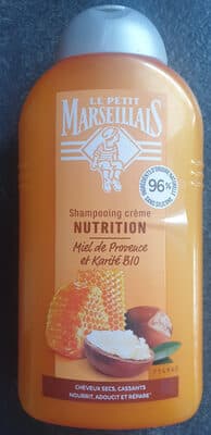 Shampooing crème nutrition miel de provence et karité bio