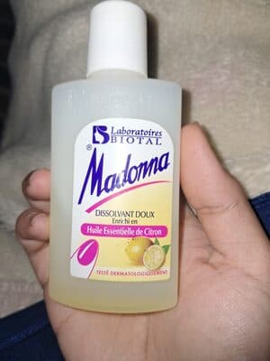 Dissolvant doux
