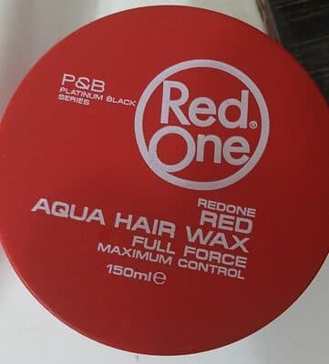 Aqua hair wax