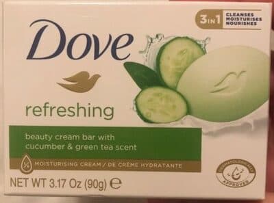 Refreshing beauty cream bar