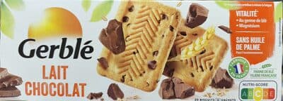 Biscuit lait chocolat