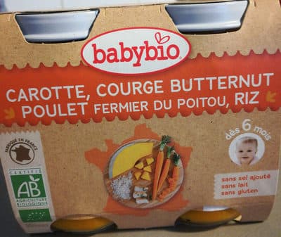 Pot Carotte, Butternut, Poulet, Riz