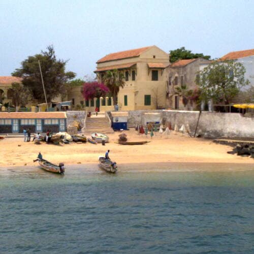 Island of Gorée in Senegal