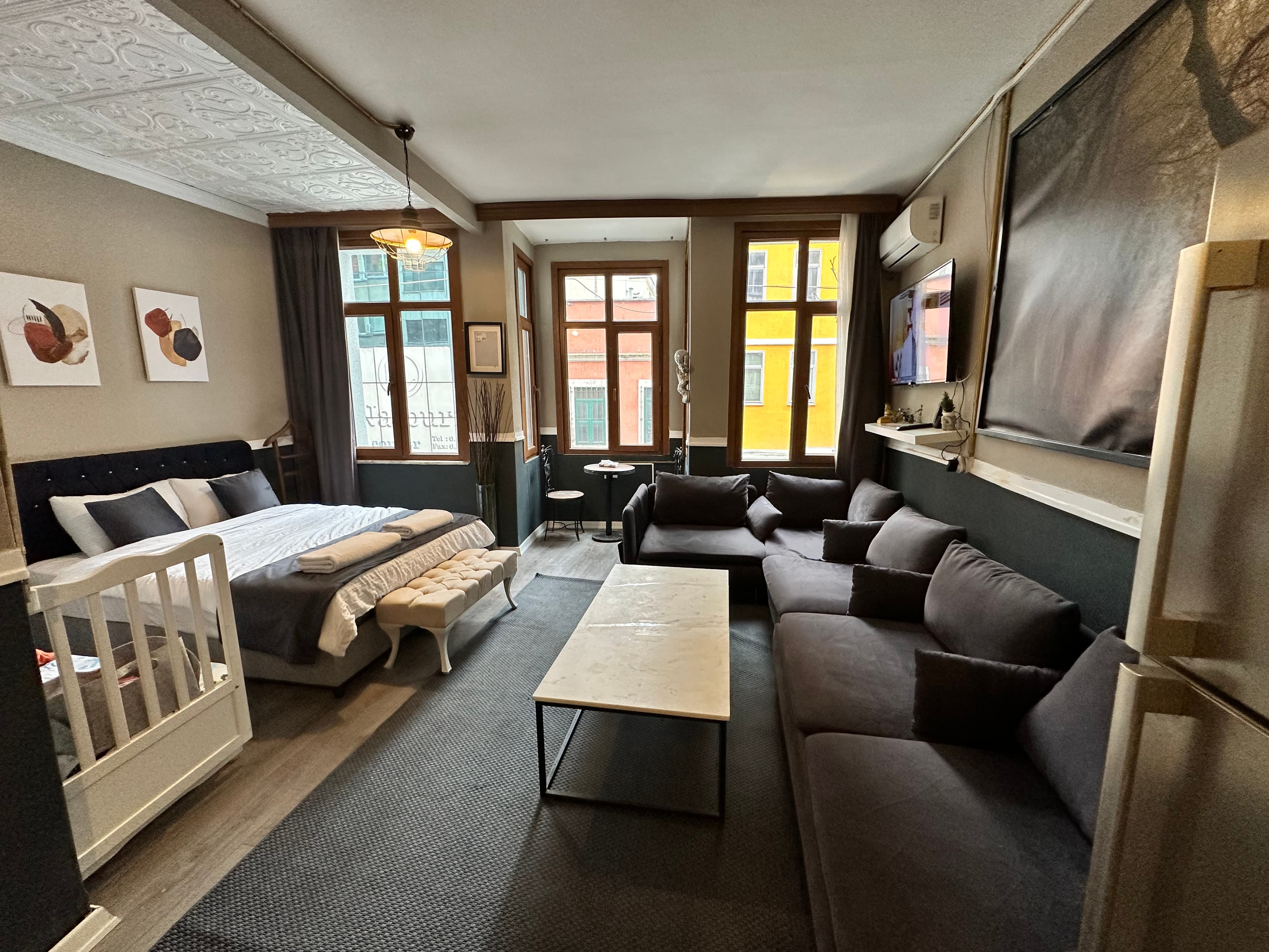 Port Suites 1st Central Sea View Double Rooms in Beyoglu, Istanbul